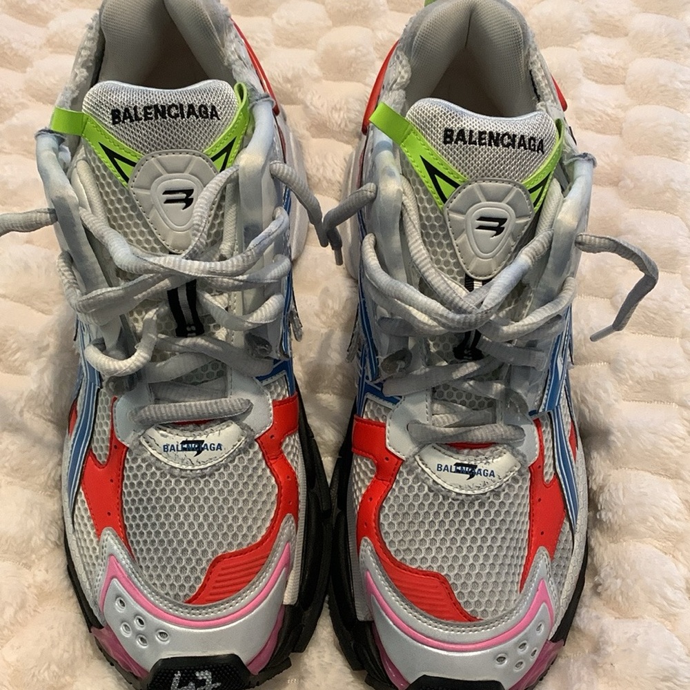 Balenciaga Multicolor Sneakers - Red, Green, Blue, Black, White